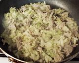お好み焼き風焼うどん作り方3写真