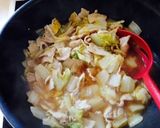 簡単！わが家の白菜豚煮作り方3写真