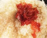 夏バテ解消☆市販ドレde梅じゃこ炊込ご飯作り方1写真
