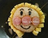 ★ひまわりアンパンマン★作り方8写真