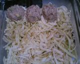 チン！アボカドin肉団子☆おろしポン酢作り方3写真
