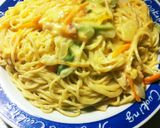 豆乳のスープスパゲッティ作り方4写真