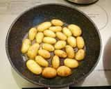新じゃがでガーリックポテト作り方2写真