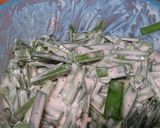 義母直伝★にらの天ぷら～味噌味～作り方4写真