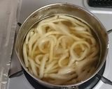 関西風♪残ったカレーでかれーうどん♪作り方3写真
