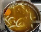 関西風♪残ったカレーでかれーうどん♪作り方4写真