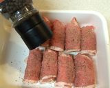 NZ産キウイの豚肉巻き作り方2写真