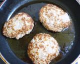 夏バテ解消！薬味おろしぽん酢☆ハンバーグ作り方6写真