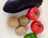 夏野菜のチーズグラタン作り方1写真