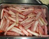 加賀野菜赤ズイキのカラフルサラダ作り方2写真