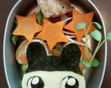 キャラ弁　たまごっち　∮まめっち∮作り方2写真