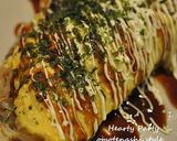 とんぺい焼きみたいな・・・魚介焼き♪作り方4写真