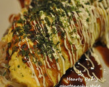 とんぺい焼きみたいな・・・魚介焼き♪作り方4写真