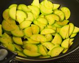 優しい味です♪韓国南瓜の卵とじ作り方3写真