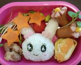 キャラ弁　たまごっち　∮らぶりっち∮作り方2写真