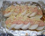長芋の明太マヨチーズ焼き♪作り方7写真