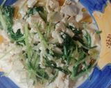 簡単！豆腐＆水菜のマヨポンわさび和え♡作り方10写真