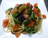 ☆★夏野菜の冷製パスタ★☆作り方7写真