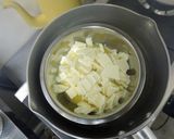 抹茶のガトーショコラハスカップジャム入り作り方3写真