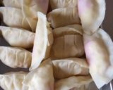 中身はじゃがいも、ぎょうざ揚げ作り方4写真