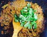 千切りキャベツが沢山食べるキーマカレー作り方7写真