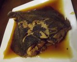 子持ち真カレイの煮つけ作り方13写真