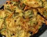☆簡単☆苦味も少ないゴーヤのかき揚げ☆作り方10写真