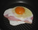 お弁当に★ベーコンorハムエッグ作り方1写真