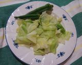 お鍋ひとつで、温野菜の牛しゃぶのせ作り方3写真