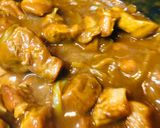 生成カレー粉ルー＆レトルト●ポークチーズカレー作り方3写真