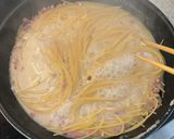 ワンパン&卵なしで！カルボナーラ風パスタ作り方9写真