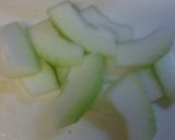 優しい味☆冬瓜と豆腐とザーサイのスープ作り方1写真