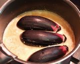 茶せん茄子の魔女風味噌チーズ煮込み作り方4写真