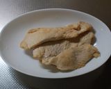 鶏むね肉とゴボウのチンジャオロース作り方10写真