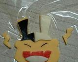 妖怪ウォッチ☆簡単キャラ弁☆でんぱく小僧作り方3写真