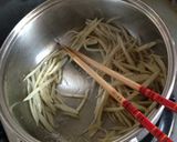 カレー風味 きんぴらごぼう作り方2写真