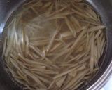 カレー風味 きんぴらごぼう作り方3写真