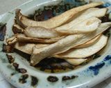 水菜とエリンギの胡麻和え♪作り方1写真