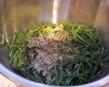 シソ（大葉）と練り胡麻のパスタ作り方4写真
