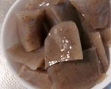 塩レモンで下ごしらえ、こんにゃくの煮物♪作り方2写真