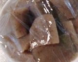 塩レモンで下ごしらえ、こんにゃくの煮物♪作り方3写真