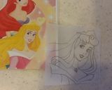 ディズニー♪オーロラ姫❤️のキャラ弁❤️作り方1写真