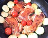 皮パリパリのチキンソテー塩レモン風味作り方12写真