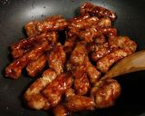黒酢酢豚❁ブルーベリー風味作り方9写真