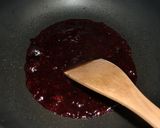 黒酢酢豚❁ブルーベリー風味作り方7写真