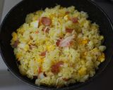 にんにくチャーハン・中火以下で。作り方12写真