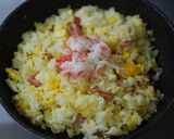 にんにくチャーハン・中火以下で。作り方11写真