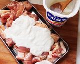 ちびっ子喜ぶ♪バター檸檬チキカレー☆作り方1写真