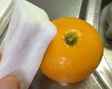 オーブンで作るオレンジコンフィ☆作り方1写真