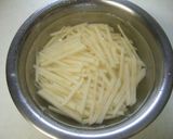 細切りじゃが芋の塩レモン炒め✿作り方1写真